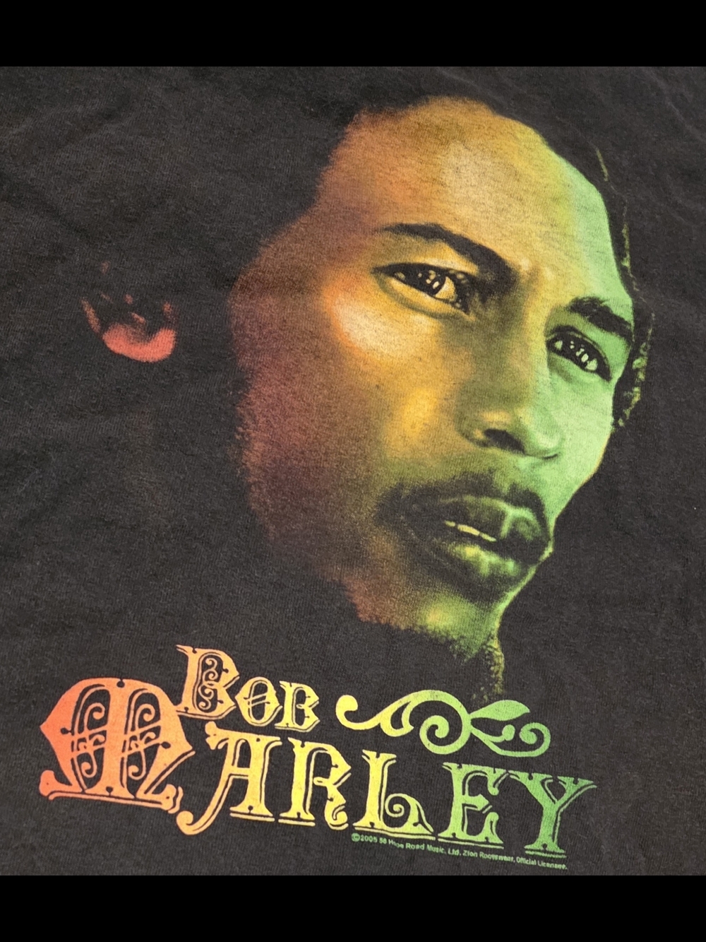 Vintage 2005 Zion Rootswear Bob Marley T-Shirt